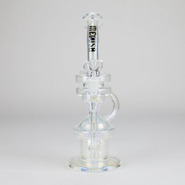 Medusa | 12" Recycler-Style 1 Glass Bong Small Biz Distributors