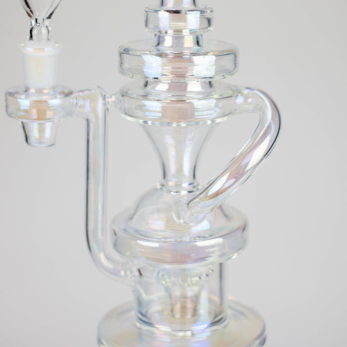 Medusa | 12" Recycler-Style 1 Glass Bong Small Biz Distributors