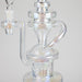 Medusa | 12" Recycler-Style 1 Glass Bong Small Biz Distributors