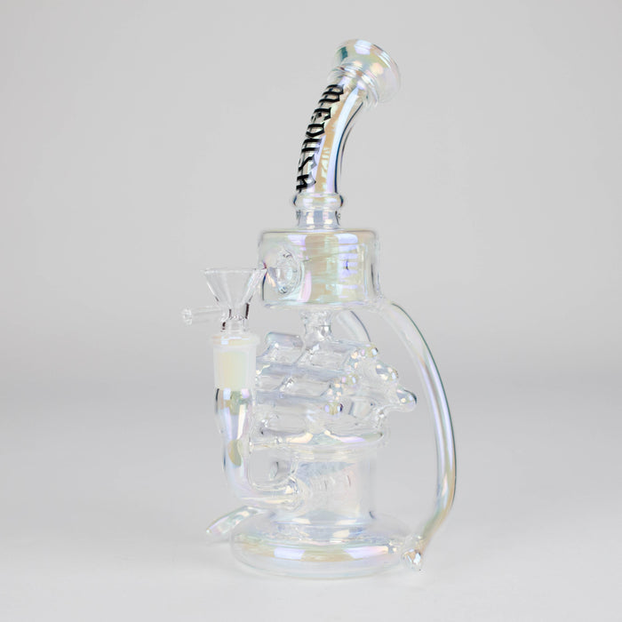 Medusa | 12" Recycler - Style 2 Glass Bong Small Biz Distributors