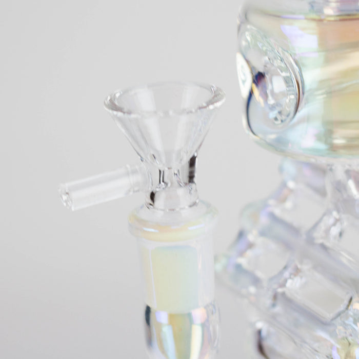 Medusa | 12" Recycler - Style 2 Glass Bong Small Biz Distributors