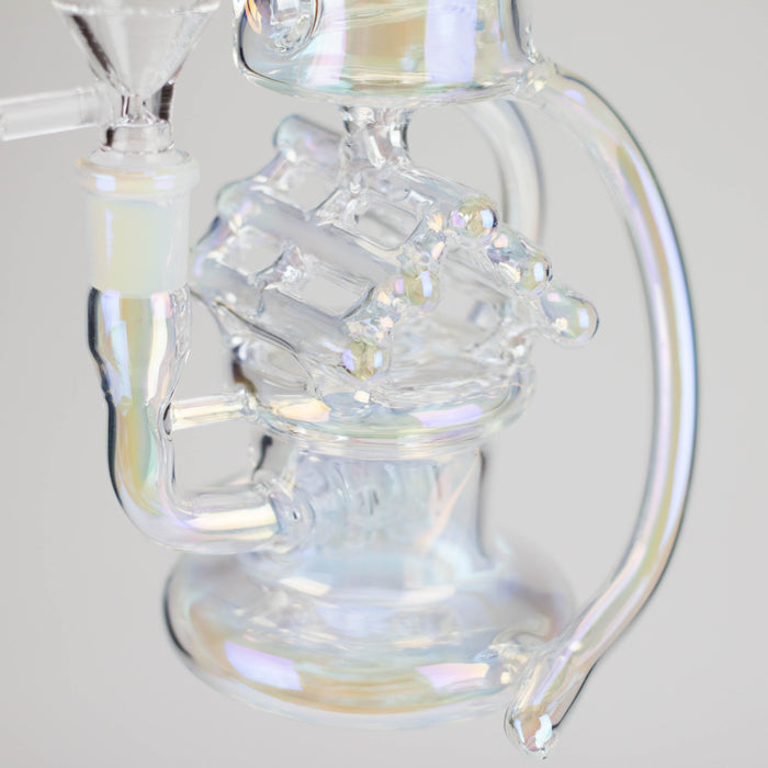 Medusa | 12" Recycler - Style 2 Glass Bong Small Biz Distributors