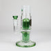 Medusa | Double Tree Arm Perc Base for Stack-A-Bong Glass Bong Small Biz Distributors