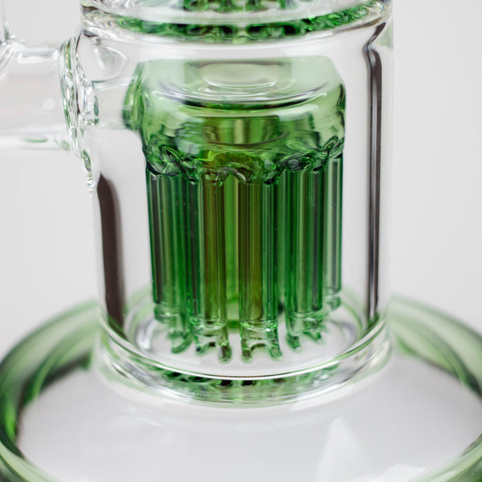 Medusa | Double Tree Arm Perc Base for Stack-A-Bong Glass Bong Small Biz Distributors