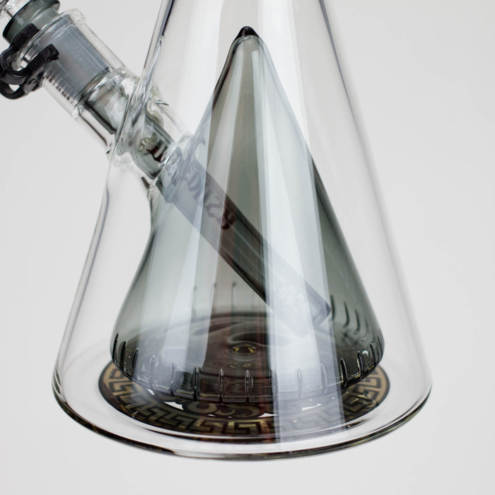 Medusa | 18" Glass Beaker Bong with Cone Perc Glass Bong Small Biz Distributors