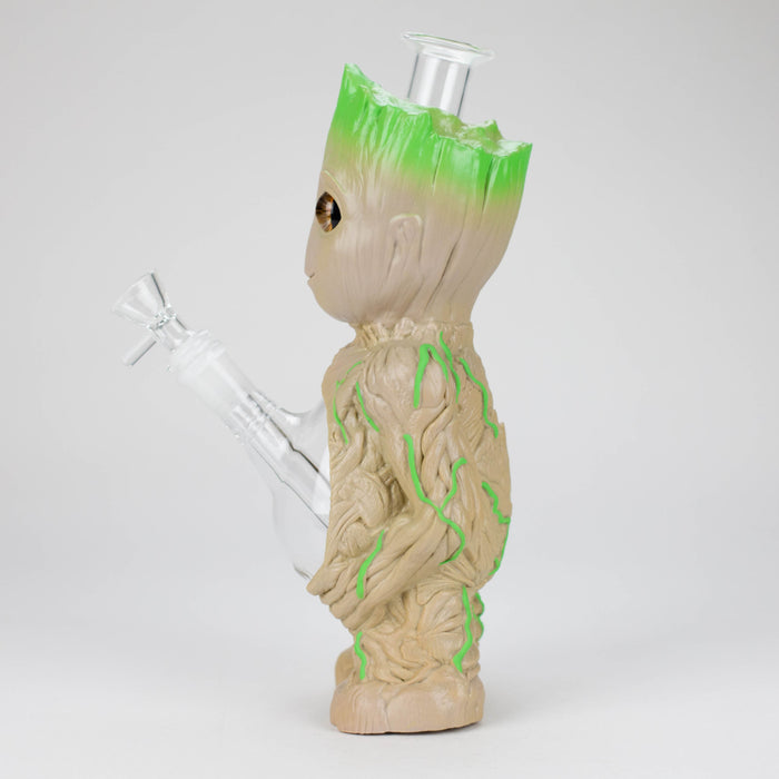 10.5" Vinyl tree water pipe [YS-698] Resin · Silicone · Plastic Bong JJ Distribution