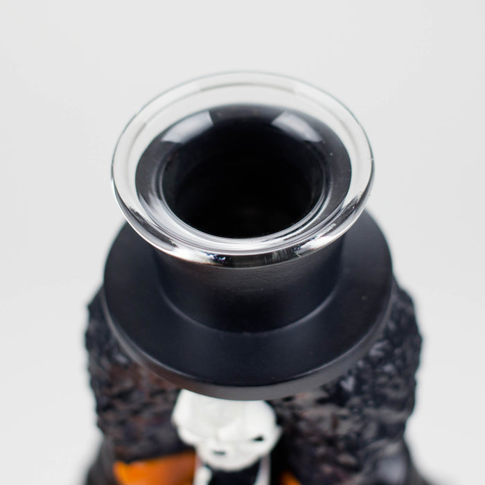 8.5" Vinyl Skeletonwater pipe [YS-742] Resin · Silicone · Plastic Bong JJ Distribution