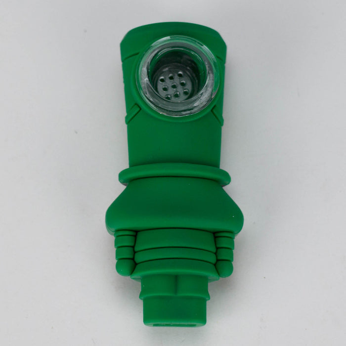 3.5" Nutcracker Silicone Hand Pipe [YS-624] Silicone Pipe JJ Distribution