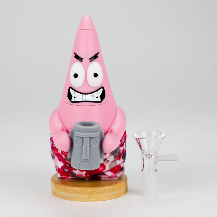 6" P-Star Water Pipe [YS-431] Resin · Silicone · Plastic Bong JJ Distribution