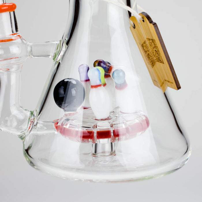 Cheech | 15" Bowling Pin Perc Bong CHE-355 Glass Bong Smoking Cat Distribution