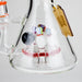 Cheech | 15" Bowling Pin Perc Bong CHE-355 Glass Bong Smoking Cat Distribution