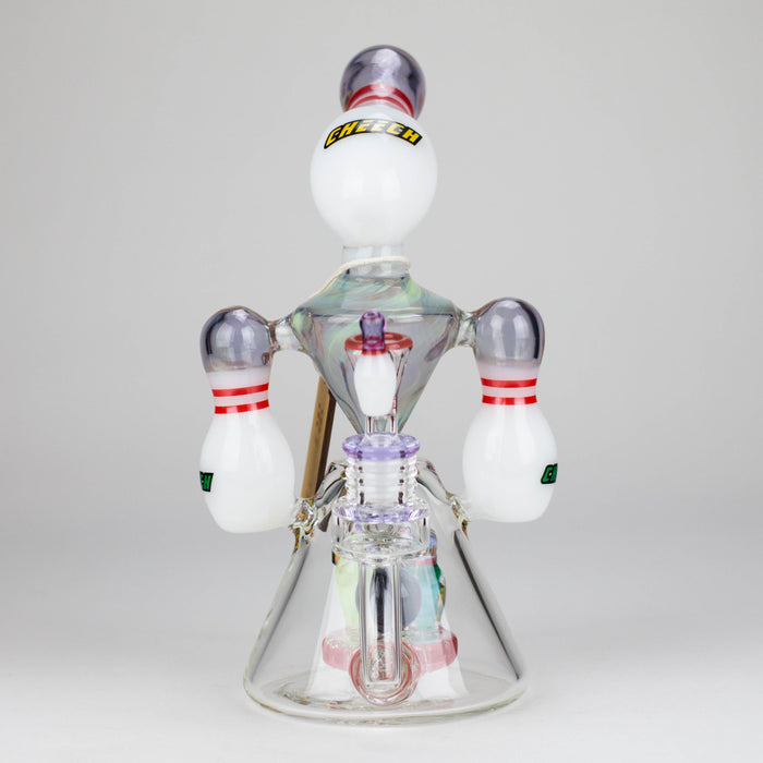 Cheech | 10" The Bowler Rig CHE-354 Glass Rig Smoking Cat Distribution