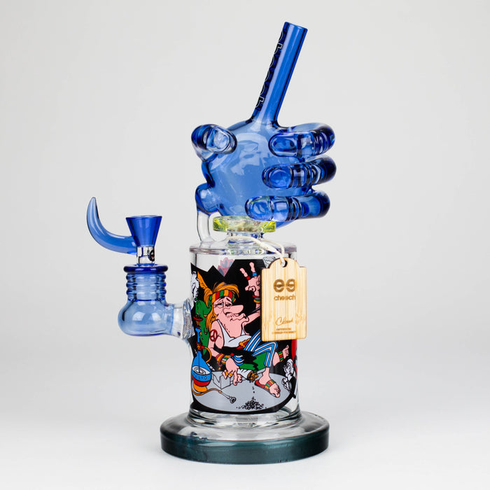 Cheech | 11" the Dude Bong Glass Bong Smoking Cat Distribution