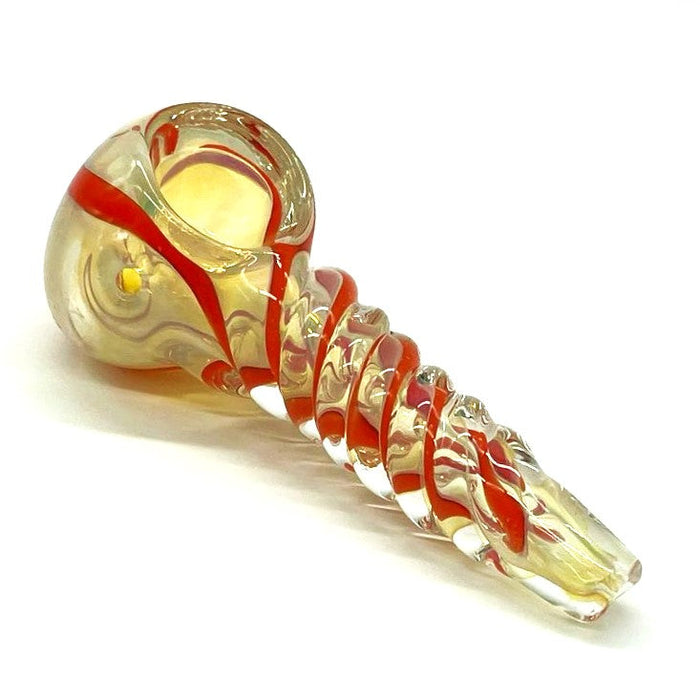 Insideout Twist Glass Pipe 3.5" - Assorted Design [PIP678] Glass Pipe NIBO Distribution