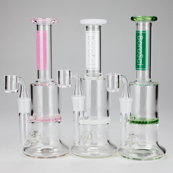 BoroSci | 7" Honeycomb Glass Rig Glass Rig Maq Distributors