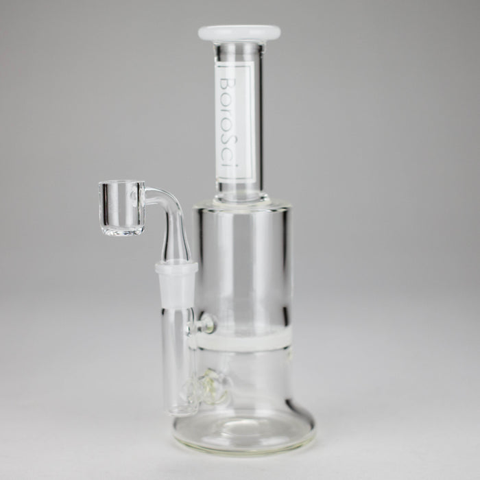 BoroSci | 7" Honeycomb Glass Rig Glass Rig Maq Distributors White