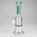 BoroSci | 7" Honeycomb Glass Rig Glass Rig Maq Distributors Green