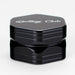 Rolling Club | 2.5" 2 Piece Hex Grinder Regular Grinder Maq Distributors Black