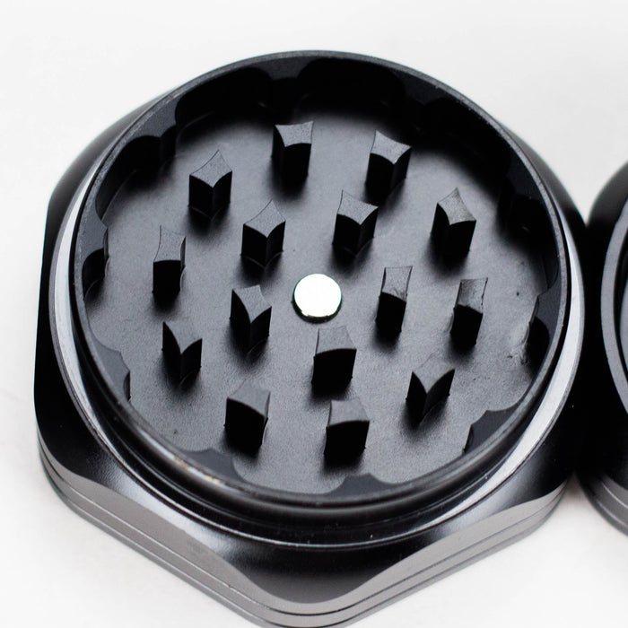 Rolling Club | 2.5" 2 Piece Hex Grinder Regular Grinder Maq Distributors