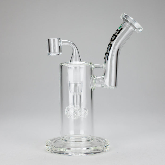 Tree Glass | 9" Glass Rig Cluster Perc with Banger Glass Rig Maq Distributors