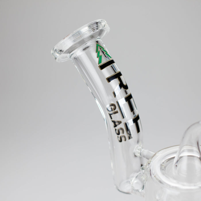 Tree Glass | 9" Glass Rig Cluster Perc with Banger Glass Rig Maq Distributors