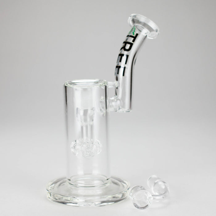 Tree Glass | 9" Glass Rig Cluster Perc with Banger Glass Rig Maq Distributors