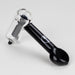Tree Glass | 4.5" Thin Showerhead Hammer Glass Bubbler Glass Pipe Maq Distributors Black