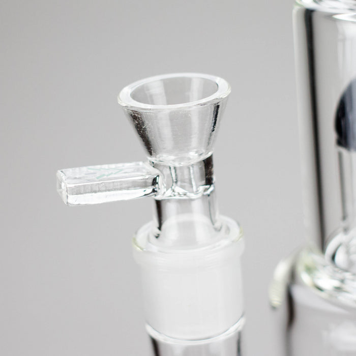 Tree Glass | 15" Double Tree Cake Bong Glass Bong Maq Distributors