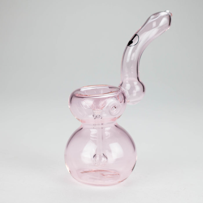 Tree Glass | 7" Showerhead Sherlock Glass Bubbler Glass Pipe Maq Distributors Pink