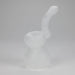 Tree Glass | 7" Showerhead Sherlock Glass Bubbler Glass Pipe Maq Distributors Frosted