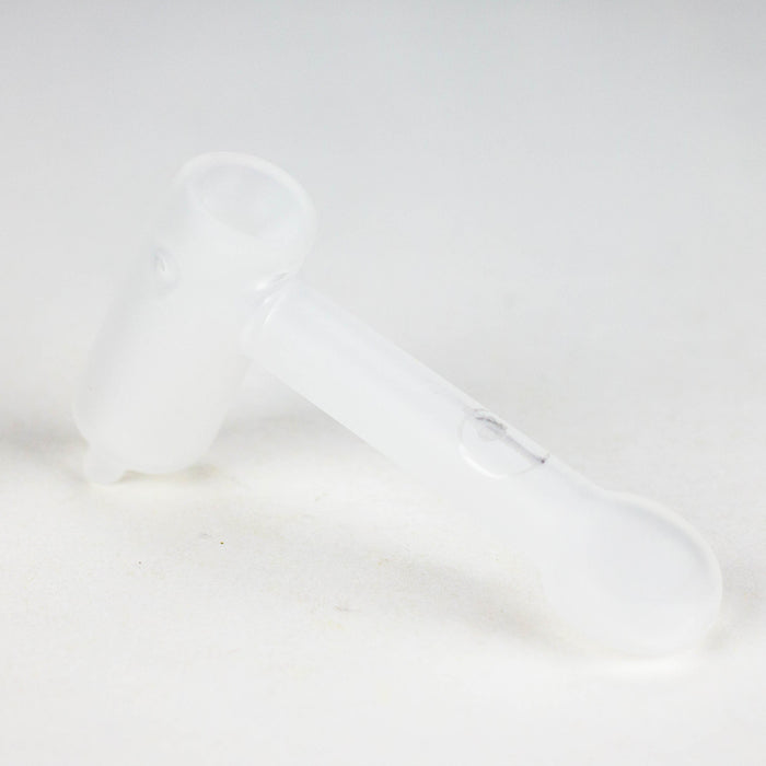 Tree Glass | 4.5" Thin Showerhead Hammer Glass Bubbler Glass Pipe Maq Distributors Frosted