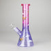 Z10" Glass Bong With The Butterfly Design Glass Bong 777 Smoke