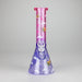 Z10" Glass Bong With The Butterfly Design Glass Bong 777 Smoke