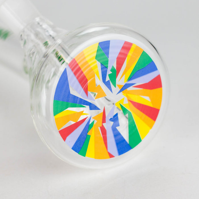 WellCann | 11" Beaker Glass Bong Glass Bong Smoking Cat Distribution