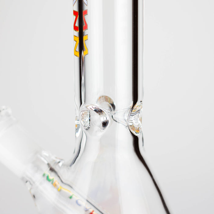 WellCann | 10" Beaker Glass Bong Glass Bong Smoking Cat Distribution