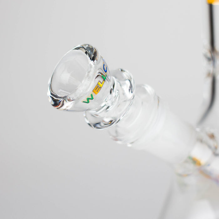 WellCann | 10" Beaker Glass Bong Glass Bong Smoking Cat Distribution