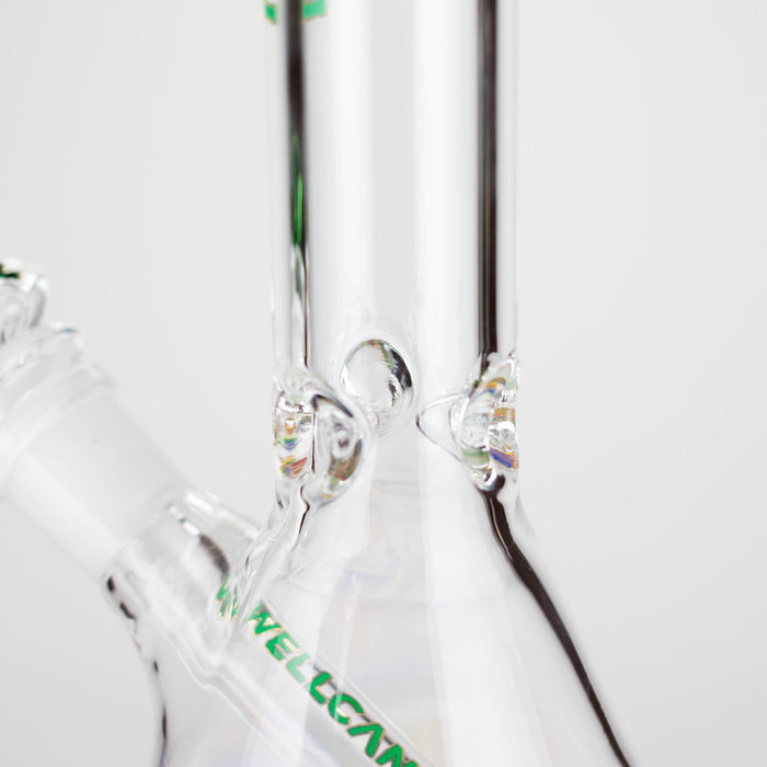 WellCann | 11" Beaker Glass Bong Glass Bong Smoking Cat Distribution