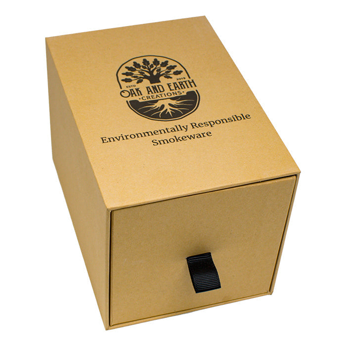 Oak and Earth | Moss Sherlock Pipe Quartz · Stone Pipe Maple Craft Inc