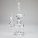 11″ Clear Recycler Glass Bong with inline diffuser [C8032] Glass Bong Canadian Distributor