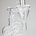 11″ Clear Recycler Glass Bong with inline diffuser [C8032] Glass Bong Canadian Distributor