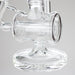 11″ Clear Recycler Glass Bong with inline diffuser [C8032] Glass Bong Canadian Distributor