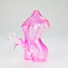 4″ Pink Lady Soft Glass Bong [TX218] Glass Bong Canadian Distributor