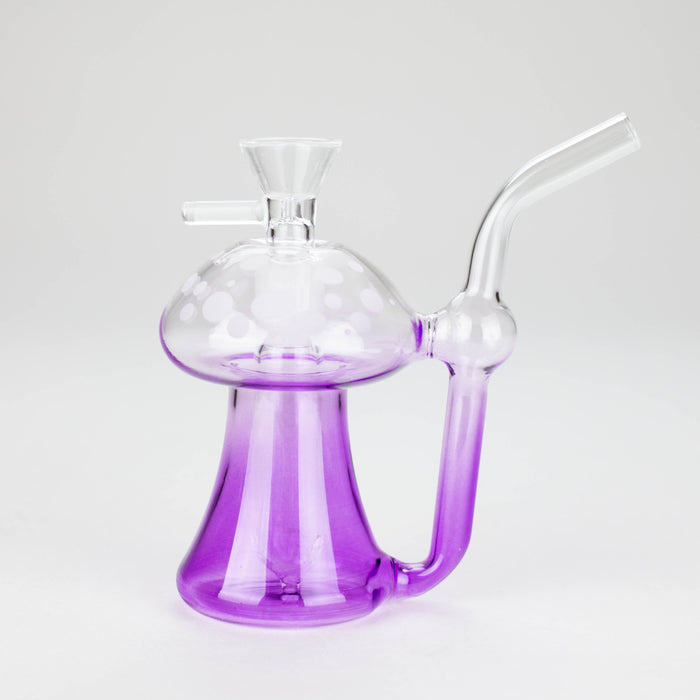 5″ Mushroom Design Glass Bong [HL002] Glass Bong Canadian Distributor