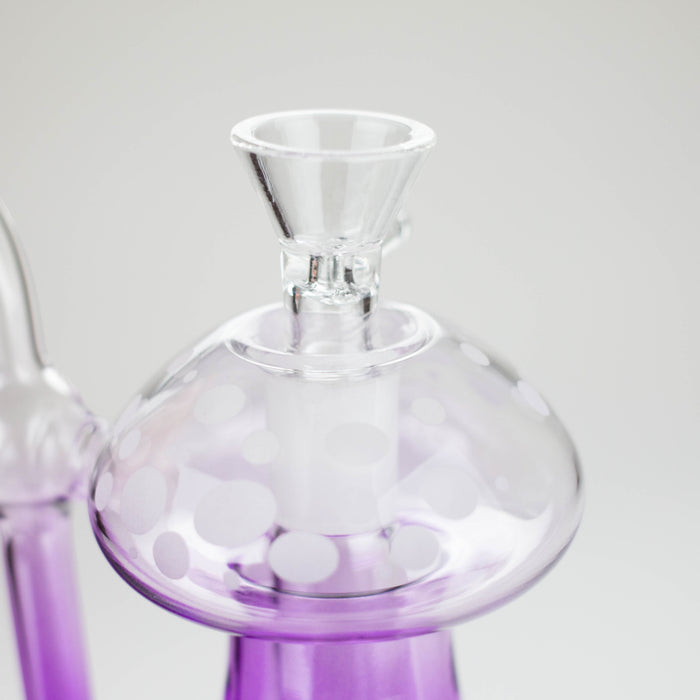 5″ Mushroom Design Glass Bong [HL002] Glass Bong Canadian Distributor
