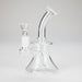 6″ Clear Glass Bong with water diffuser [DCK-017] Glass Bong Canadian Distributor