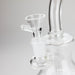 6″ Clear Glass Bong with water diffuser [DCK-017] Glass Bong Canadian Distributor