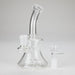 6″ Clear Glass Bong with water diffuser [DCK-017] Glass Bong Canadian Distributor