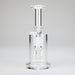 7″ Clear Glass Bong with water diffuser [C1041] Glass Bong Canadian Distributor
