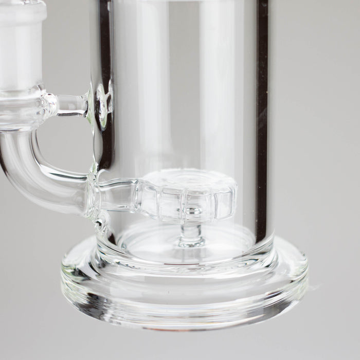 7″ Clear Glass Bong with water diffuser [C1041] Glass Bong Canadian Distributor