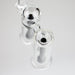 6″ Clyde Bubbler – Dual Chamber Glass Bong [DCK-018] Glass Bong Canadian Distributor